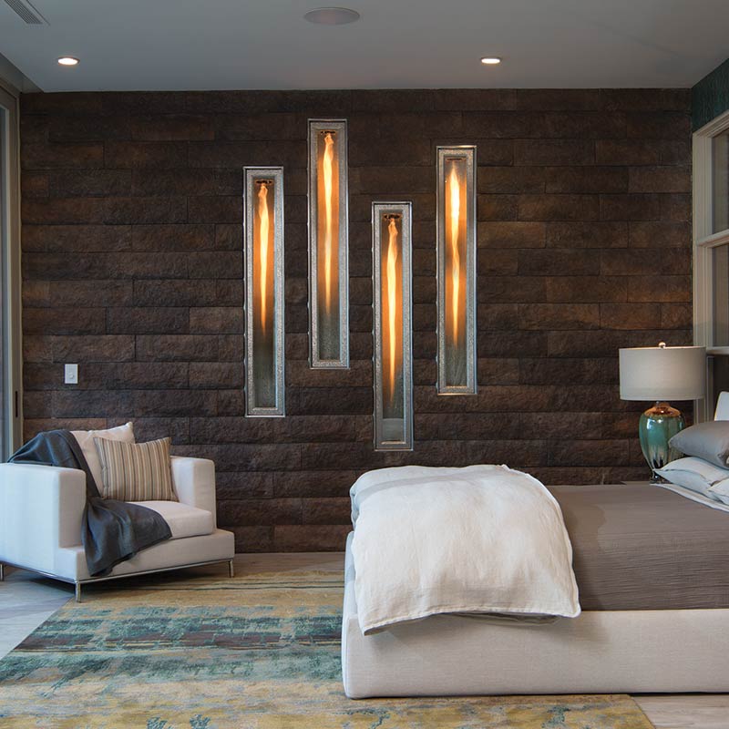 Town & Country Helifire 360 62" Indoor/Outdoor Gas Fireplace 220300 SAMPLE PHOTO