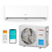 Turbro Greenland 12,000 BTU WiFi Ductless Mini Split AC with Heat Pump COMPLETE SET