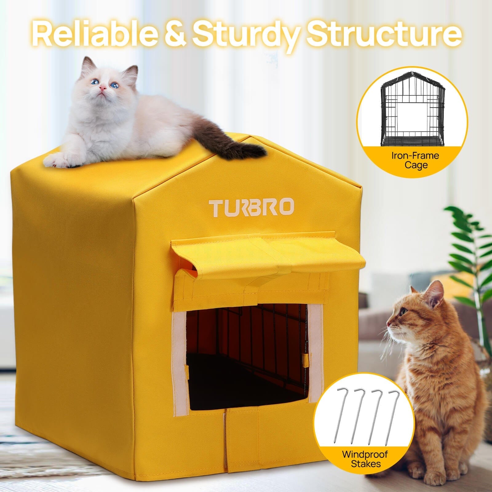 Turbro Neighborhood CH17A Heated Cat House