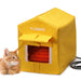 Turbro Neighborhood CH17A Heated Cat House SAMPLE PHOTO