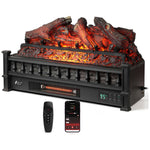 Turbro Eternal Flame EF30-PB Electric Fireplace Logs