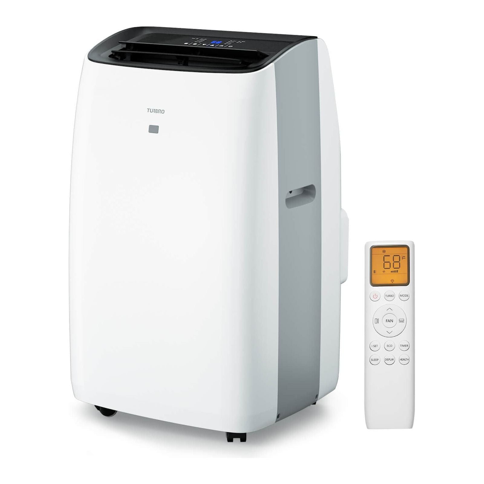 Turbro Greenland 14,000 BTU Portable Air Conditioner & Heater FRONT VIEW