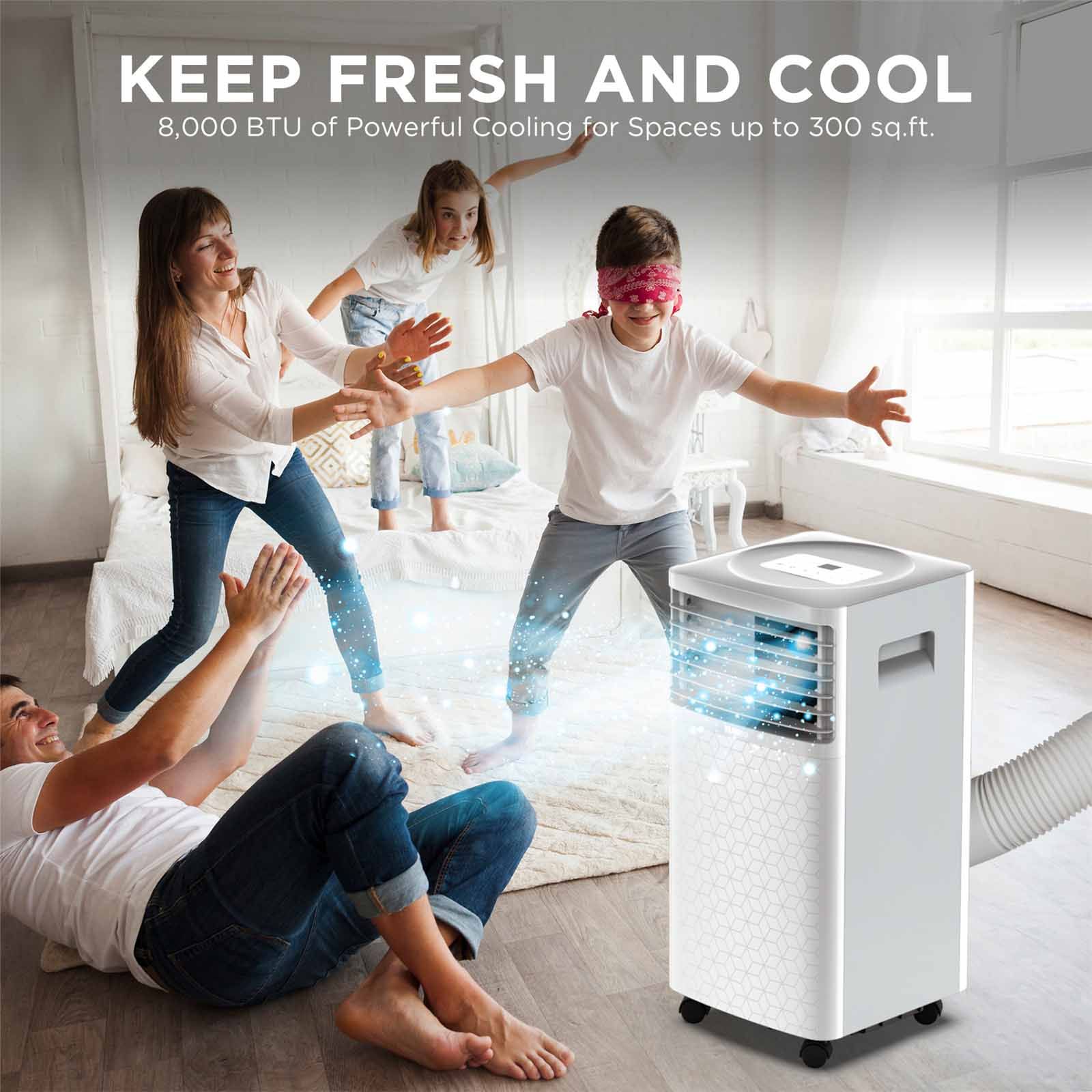 Turbro Greenland 8,000 BTU Portable Air Conditioner