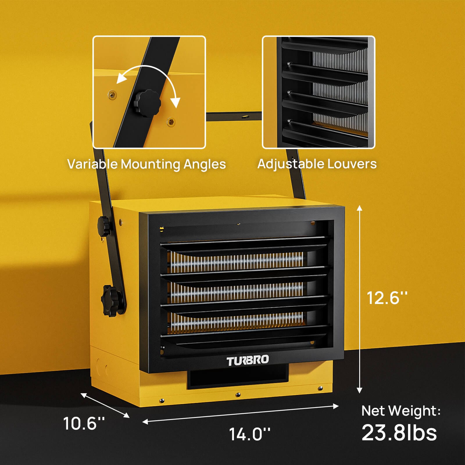 Turbro Neighborhood GH7500 Garage Heater