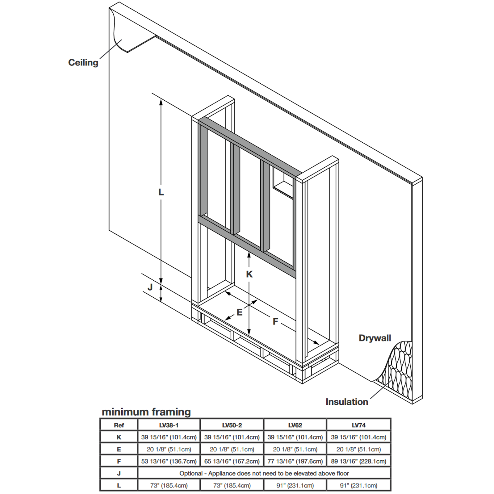 Napoleon Vector 62 Linear Direct-Vent Gas Fireplace - LV62N