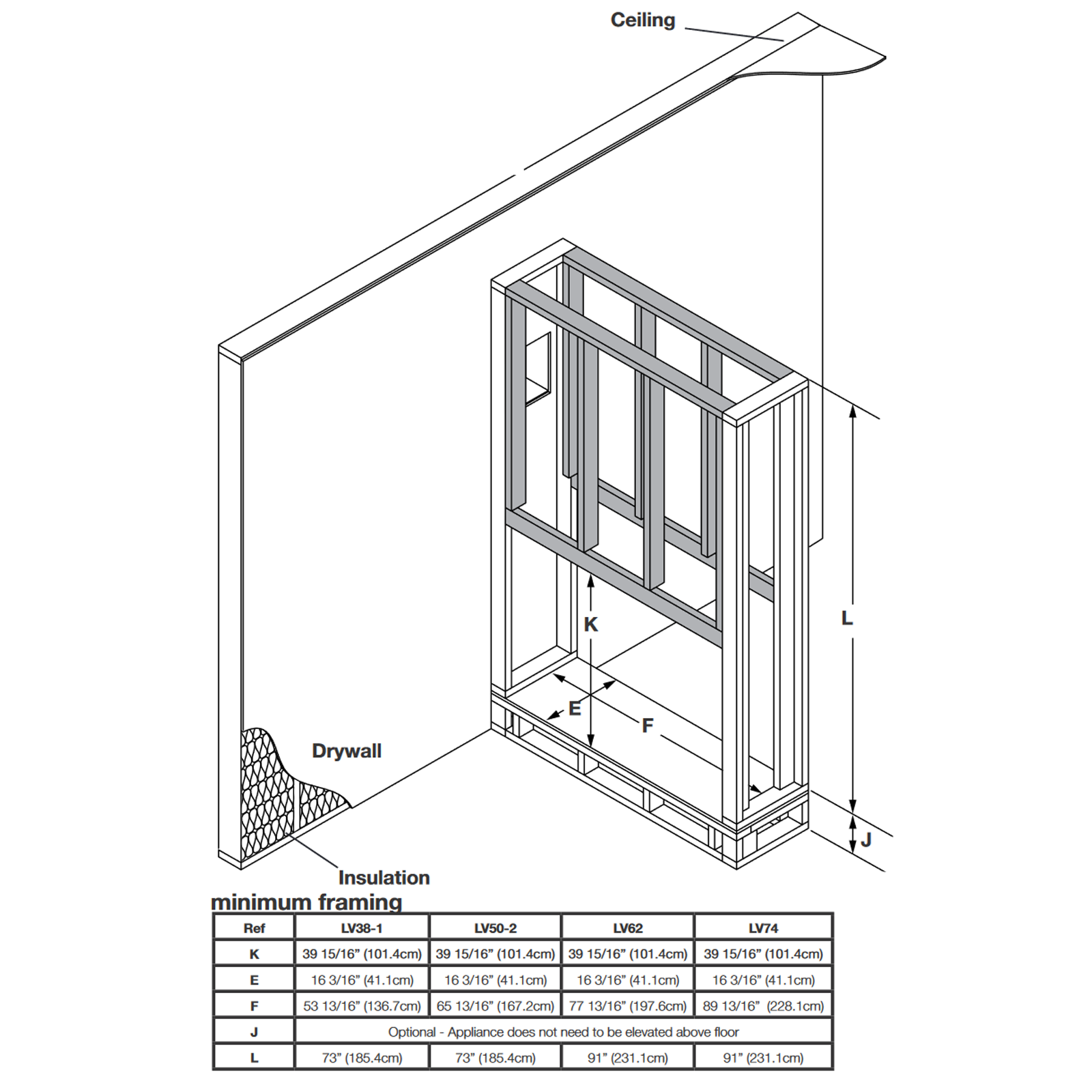 Napoleon Vector 38 See-Through Linear Direct-Vent Gas Fireplace - LV38N2-1