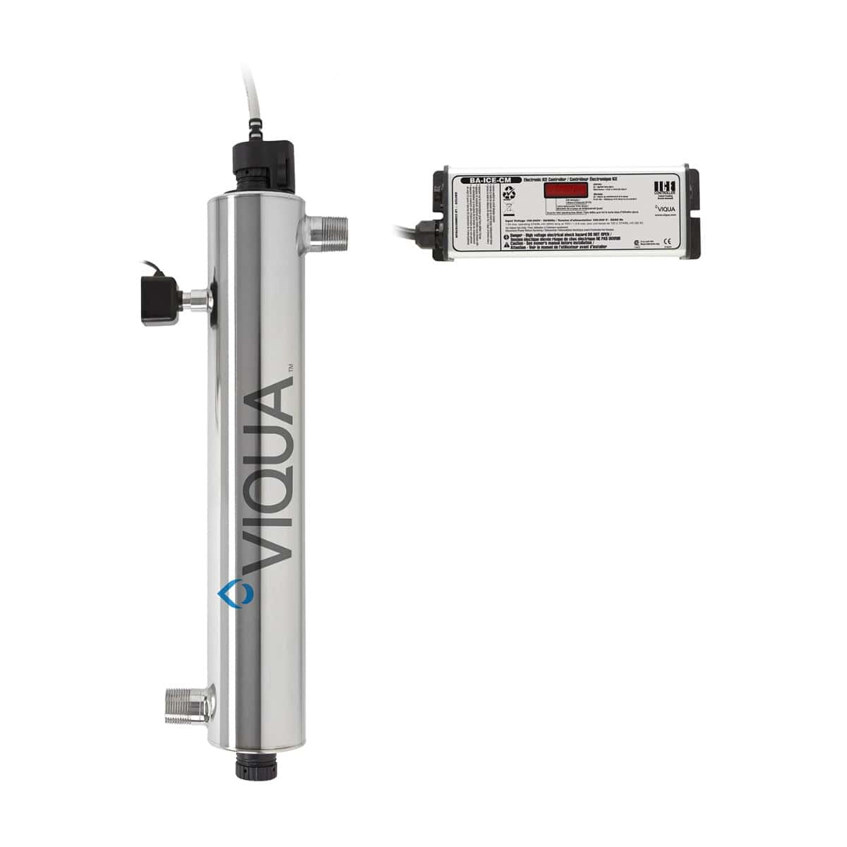 VH410M UltraViolet Water Disinfection System by Viqua SIDE VIEW