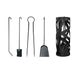 Valcourt Papyrus Fireplace Tool Set VALCOURT TOOL SET