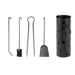 Valcourt Spektra Fireplace Tool Set