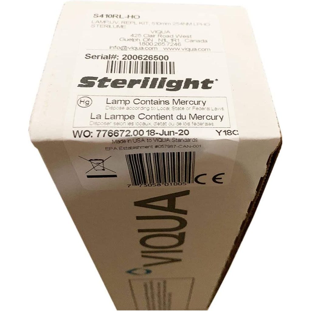 Viqua S463-QL Lamp/ Quartz Sleeve Combo Pack LABEL