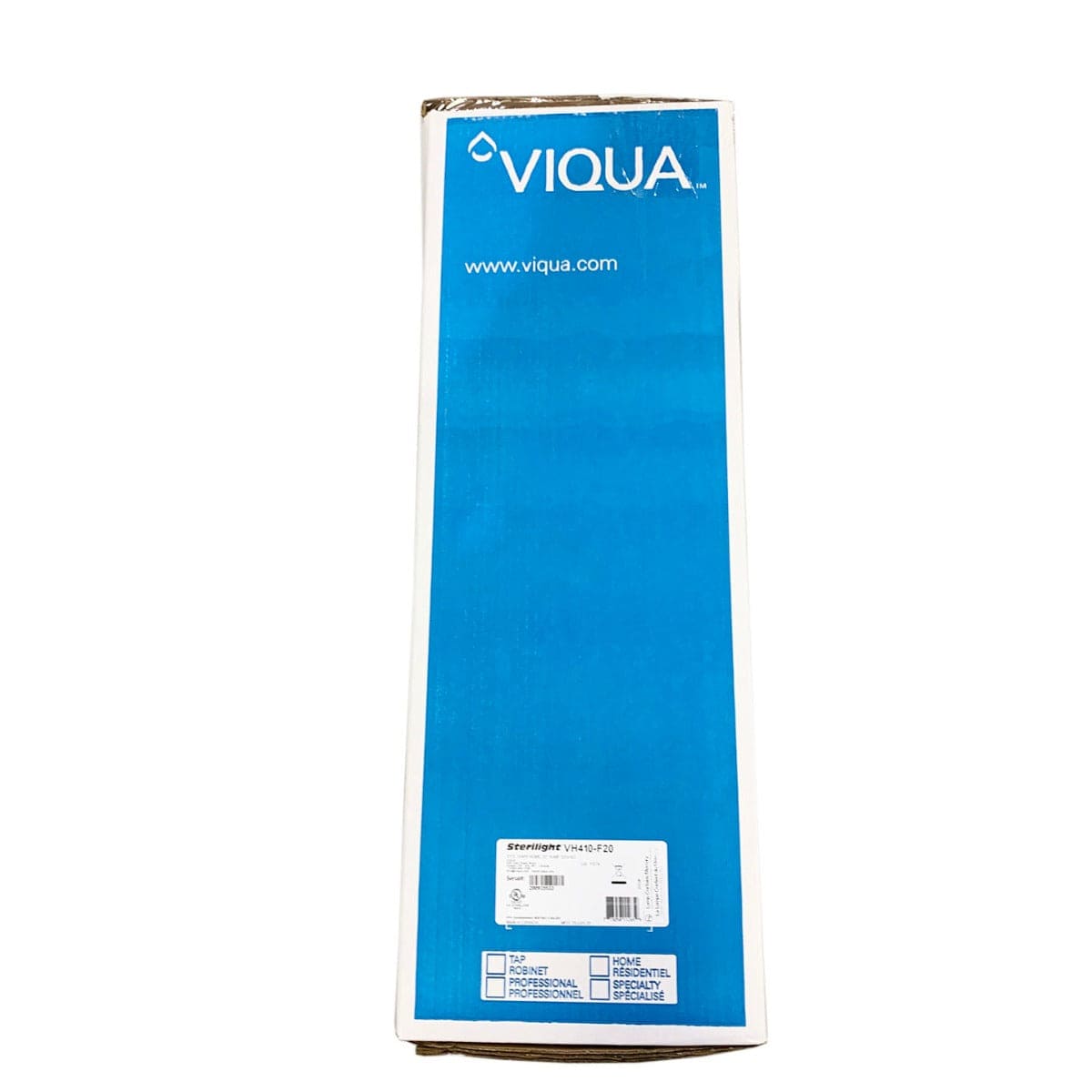 Viqua VH410-F20 Whole Home Integrated Pre Filtration UV SIDE BOX