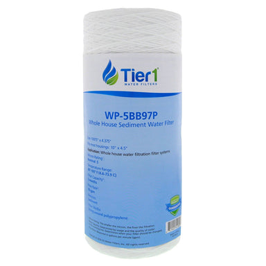 WP.5BB97P Pentek Comparable String-Wound Water Filter by Tier1 (Sold Individually) WITH LABEL