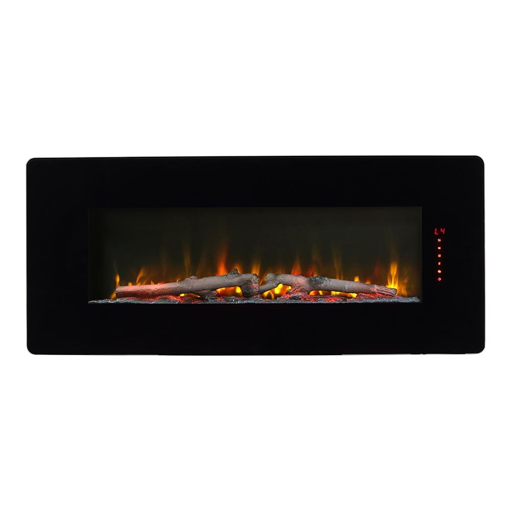 Winslow 42-In Wall Mount Electric Fireplace FRONT VIEW