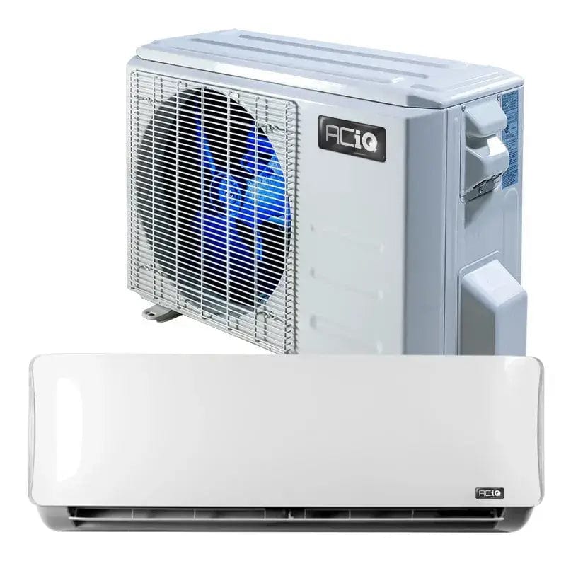 ACIQ ACiQ 30,000 BTU 18.6 SEER2 Single Zone Wall Mounted Mini Split System w/ WiFi ACiQ-30Z-HP230 Heat Pump and Air Conditioner