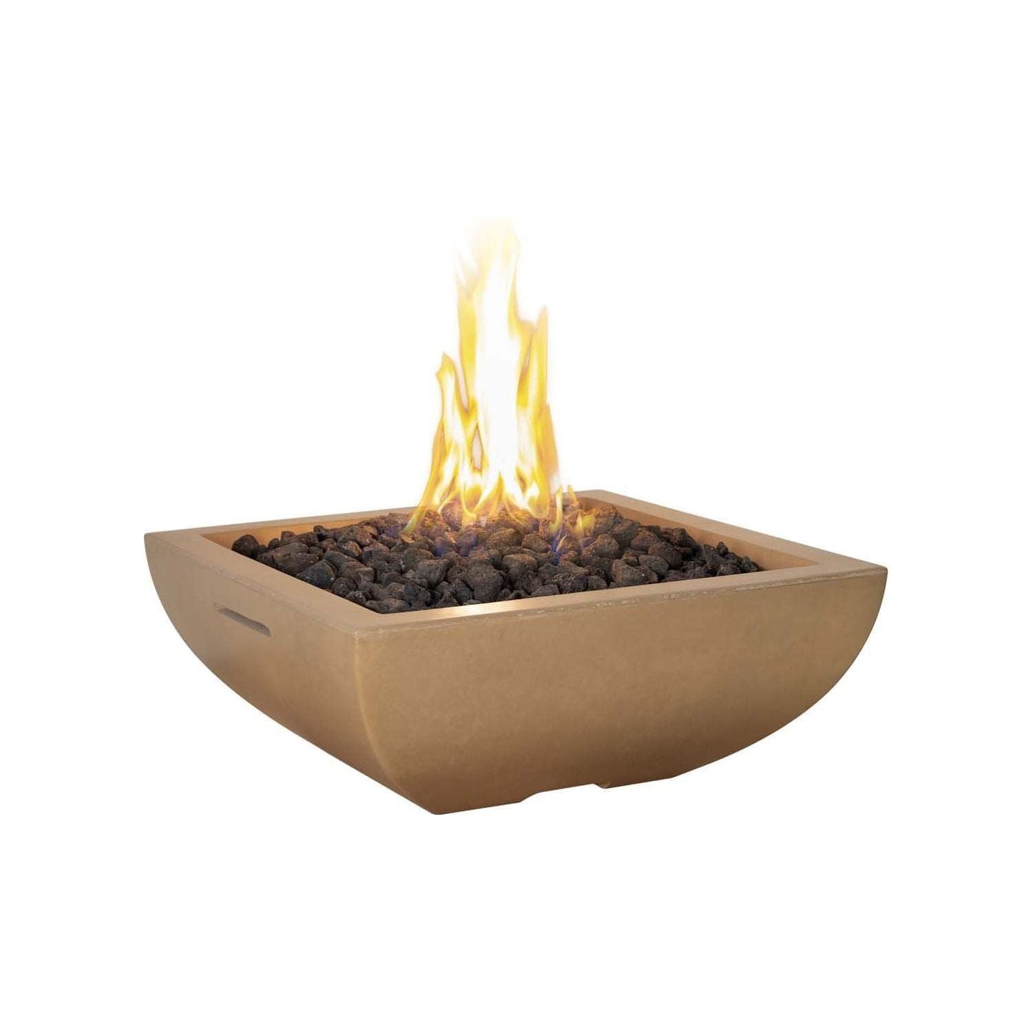 American Fyre Designs American Fyre Designs Bordeaux Petite Square Fire Bowl Fire Bowl 431-xx-11-M6xC