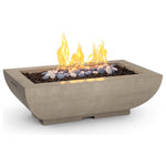 American Fyre Designs Bordeaux Rectangular Fire Bowl