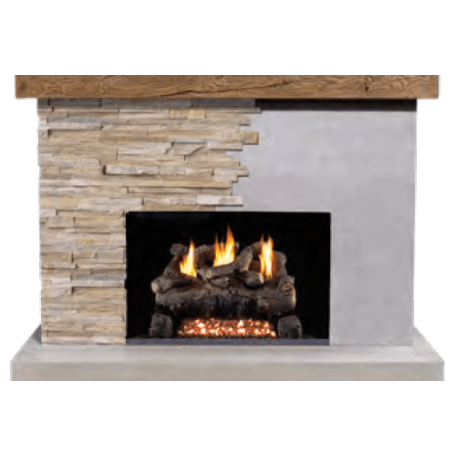 American Fyre Designs American Fyre Designs Brooklyn Fireplace Outdoor Fireplace