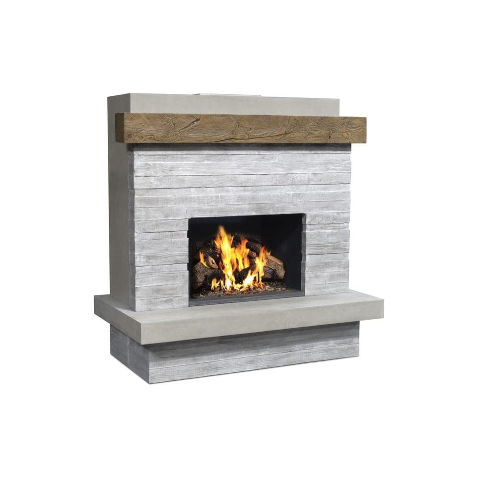 American Fyre Designs American Fyre Designs Brooklyn Fireplace Outdoor Fireplace Vented / French Barrel Oak 050-CG-N-FO-xxC