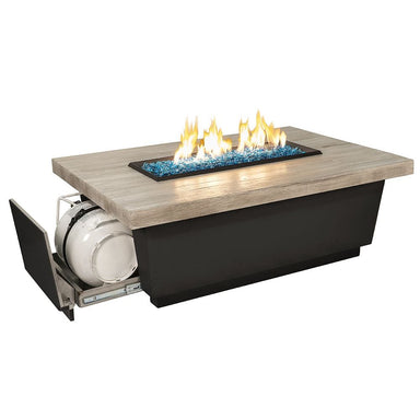 American Fyre Designs American Fyre Designs Contempo LP Select Reclaimed Wood Fire Table Fire Pit Table