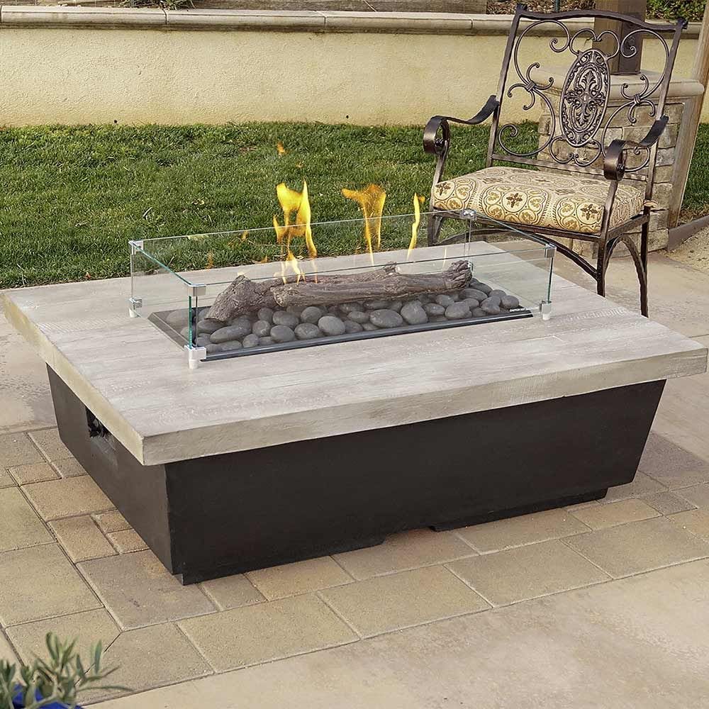 American Fyre Designs American Fyre Designs Contempo LP Select Reclaimed Wood Fire Table Fire Pit Table