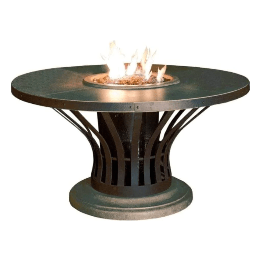 American Fyre Designs American Fyre Designs Fiesta Dining Fire Table Fire Pit Table 775-xx-11-M2xC