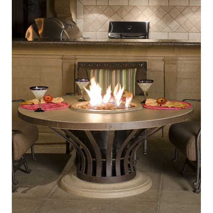 American Fyre Designs American Fyre Designs Fiesta Fire Table Fire Pit Table 770-xx-11-M2xC