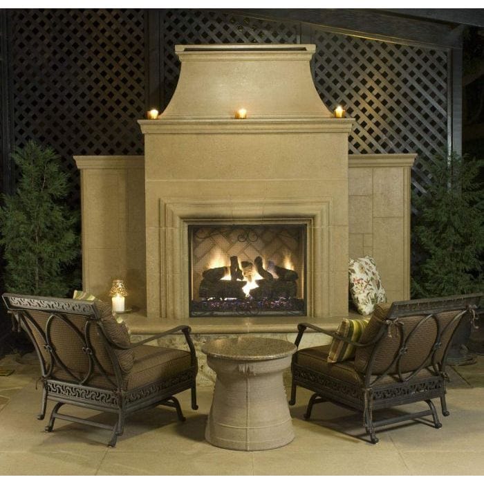 American Fyre Designs American Fyre Designs Grand Cordova Fireplace Outdoor Fireplace