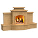 American Fyre Designs American Fyre Designs Grand Mariposa Fireplace Outdoor Fireplace