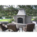 American Fyre Designs American Fyre Designs Grand Phoenix Fireplace Outdoor Fireplace