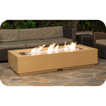 American Fyre Designs Louvre Long Rectangular Fire Pit