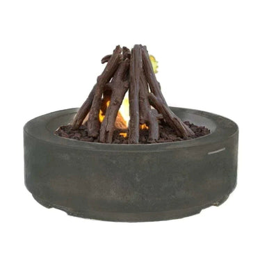 American Fyre Designs American Fyre Designs Louvre Round Fire Pit Fire Pit