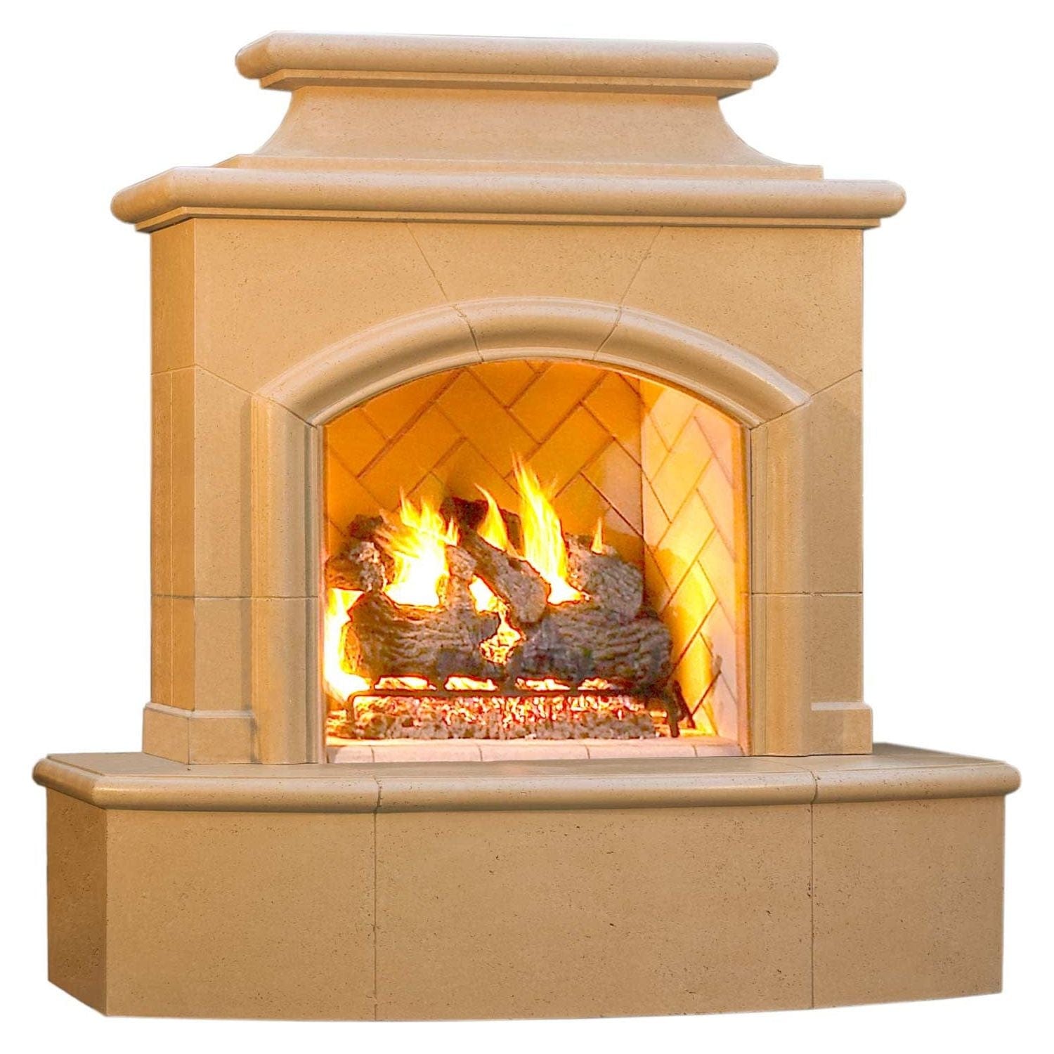 American Fyre Designs American Fyre Designs Mariposa Fireplace Outdoor Fireplace Vented 073-xx-x-xx-xxC