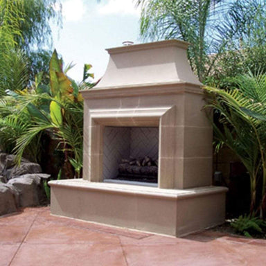 American Fyre Designs American Fyre Designs Reduced Cordova Fireplace Outdoor Fireplace