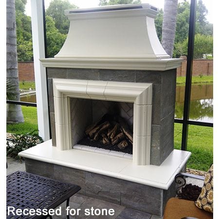 American Fyre Designs American Fyre Designs Reduced Cordova Fireplace Outdoor Fireplace