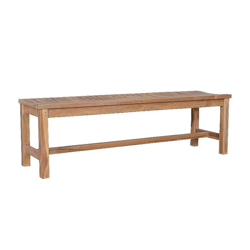 Anderson Teak Anderson Teak Madison 59" Wide Backless Bench BH-7059B Backless Benches BH-7059B