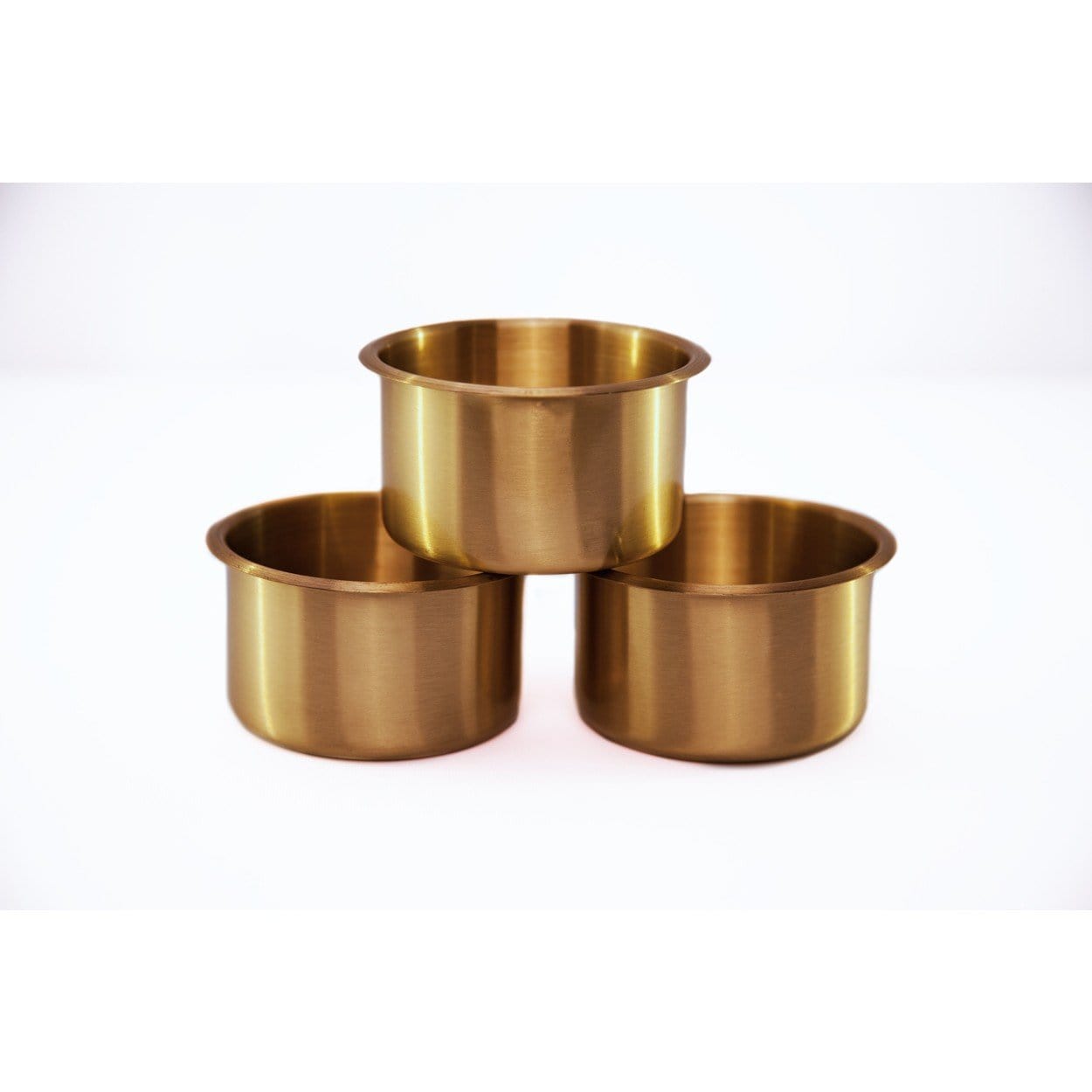 BBO Poker Tables BBO Poker Tables 4 Inch Large Cup Holders for Poker Table Poker & Game Tables Polished Brass BBO-CUPH-PB