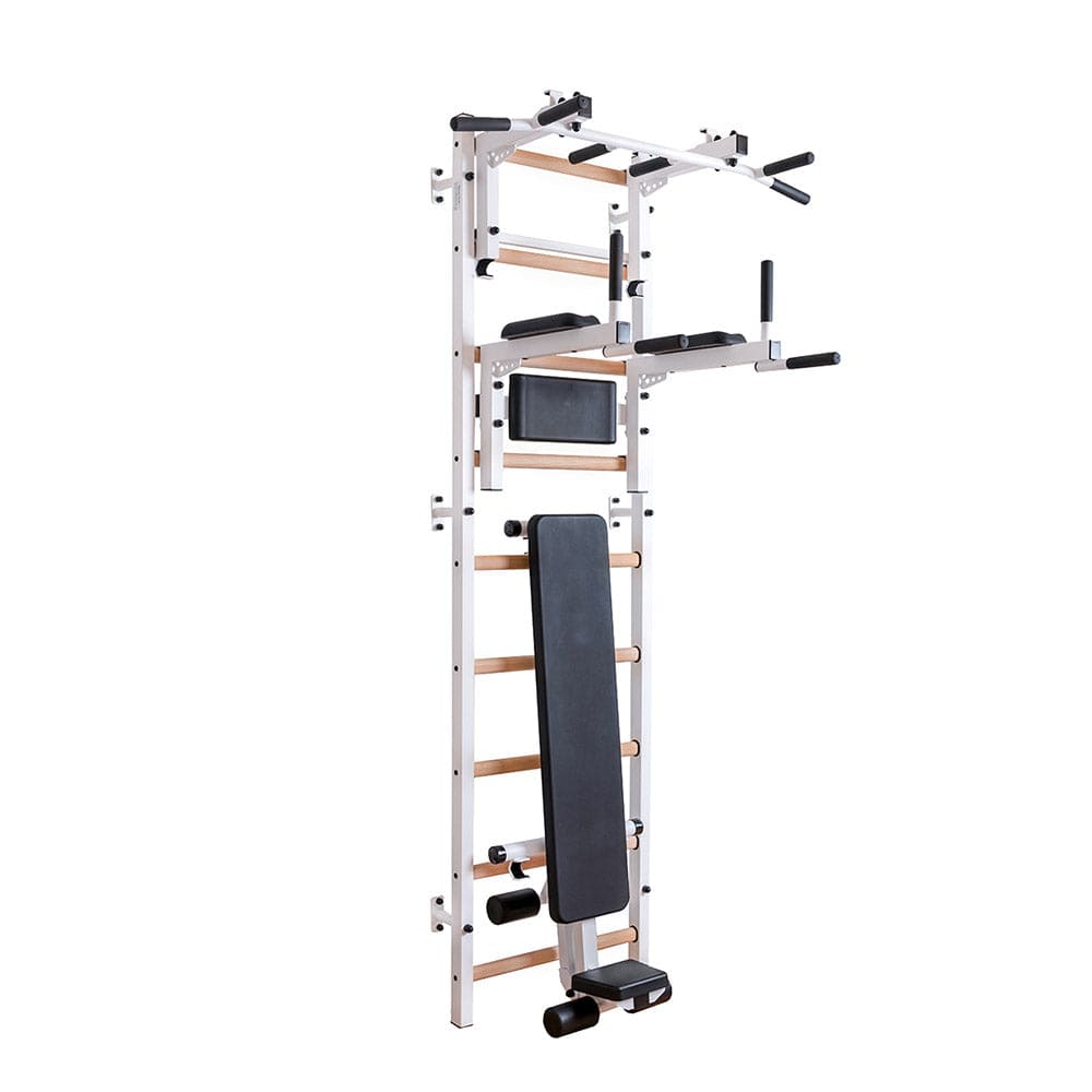 BenchK Luxury wallbar for home gym and personal studio – BenchK 733 white 5903317830863