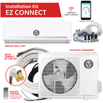 Buck Cool 12K BTU, 22 SEER EZ Connect Ductless Mini Split Heat Pump System with Lineset (UB1MSHQCW12)