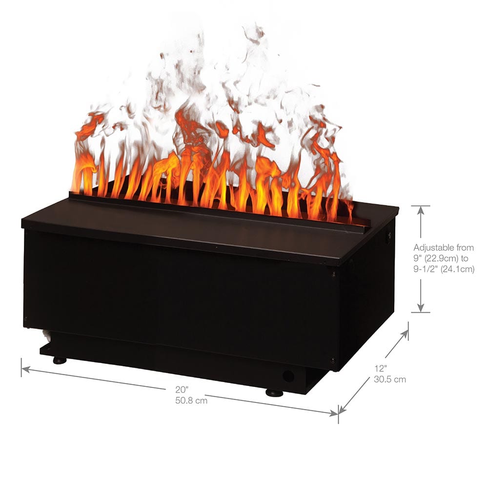 Dimplex Dimplex 20-in Opti-Myst Pro 500 Electric Fireplace Cassette Insert Electric Log Inserts 175637