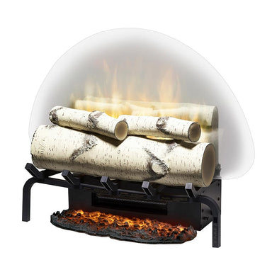 Dimplex Dimplex 20-in Revillusion Birch Electric Fireplace Log Set Electric Log Inserts 198995