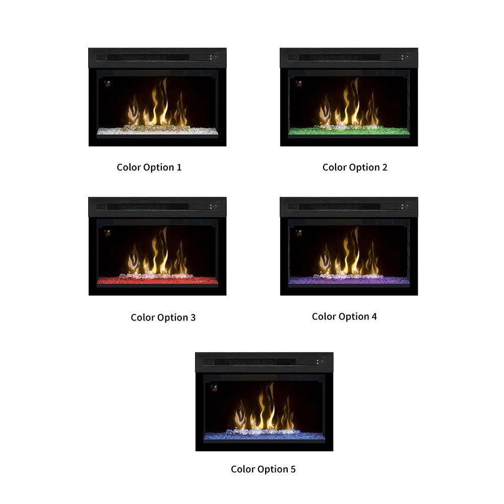 Dimplex Dimplex 33-In Multi-Fire XD Plug-In Contemporary Electric Fireplace Insert Plug-In Electric Fireplaces 167396