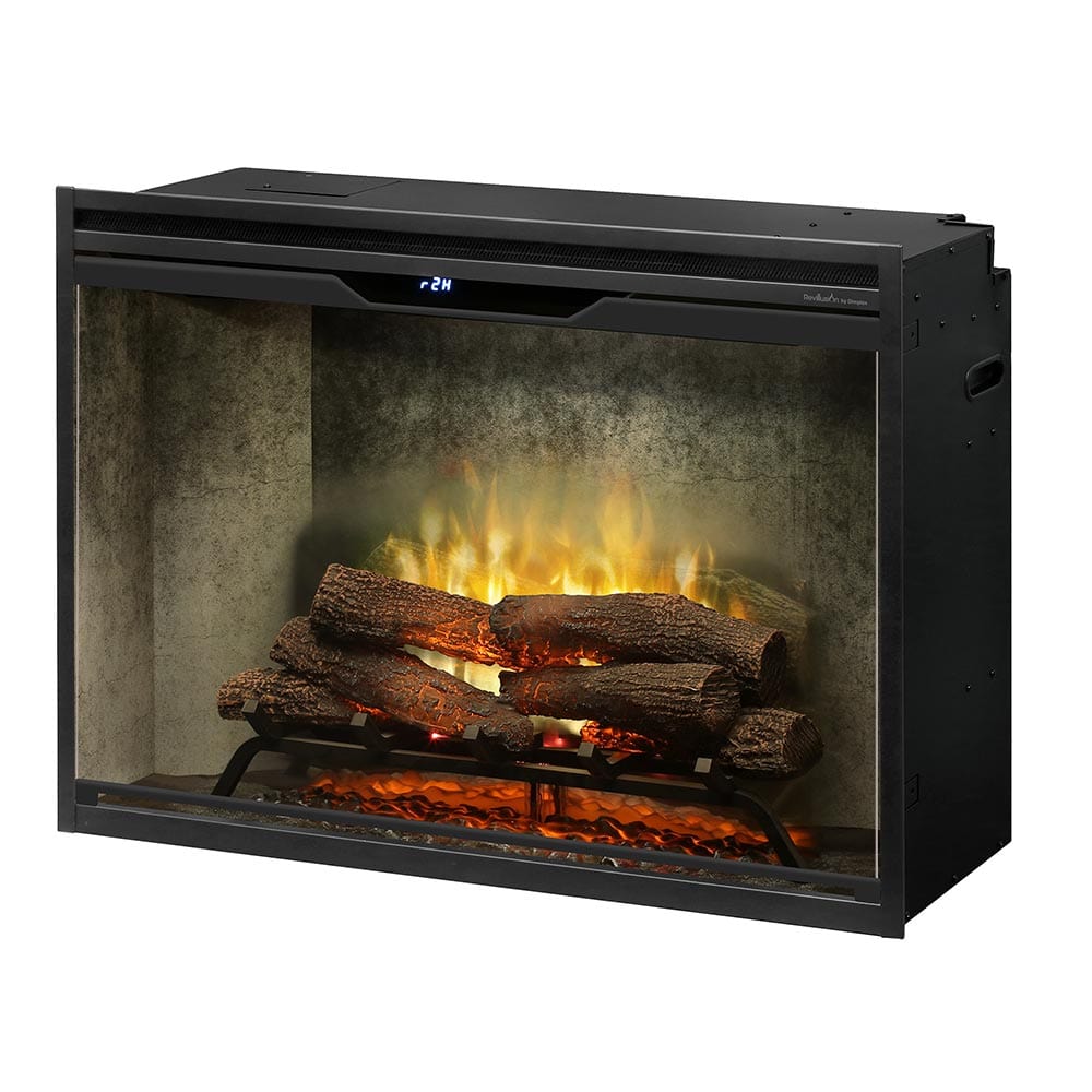 Dimplex Dimplex 36" Revillusion Electric Firebox Weathered Concrete Built-In Electric Fireplaces 455804