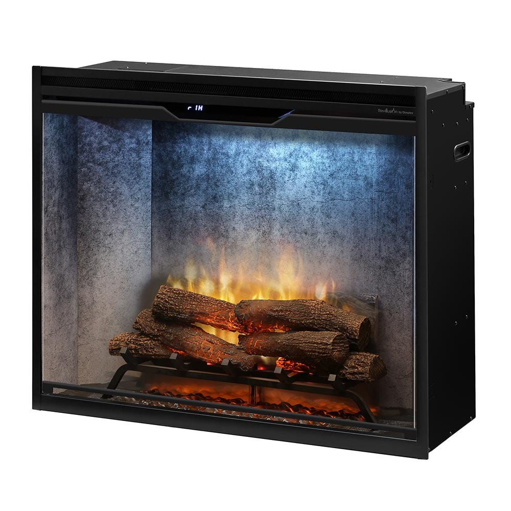 Dimplex Dimplex 36" Revillusion Portrait Electric Firebox Weathered Concrete Built-In Electric Fireplaces 455806