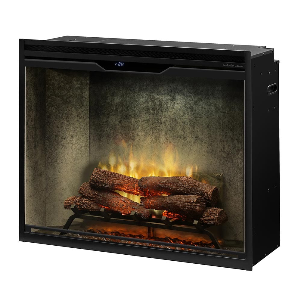 Dimplex Dimplex 36" Revillusion Portrait Electric Firebox Weathered Concrete Built-In Electric Fireplaces 455806