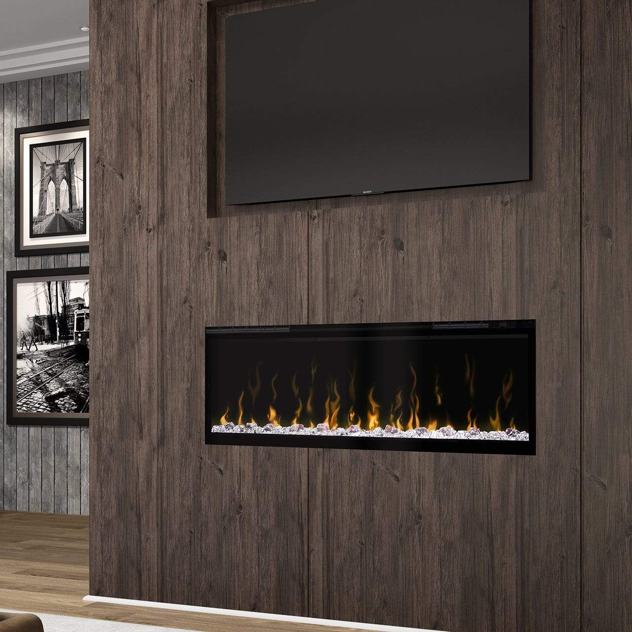 Dimplex Dimplex Ignitexl® 100 in. Built-in Linear Electric Fireplace, XLF100 Fireplace XLF100