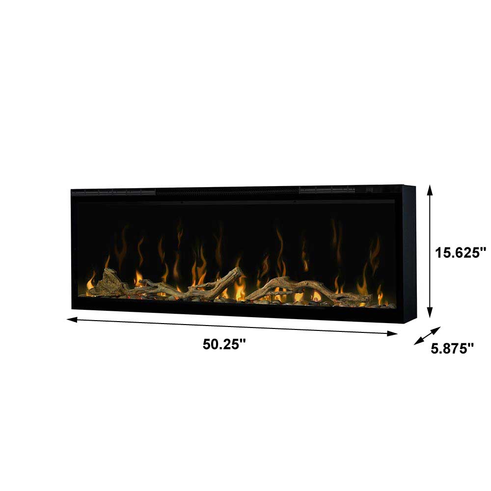 Dimplex Dimplex IgniteXL 50-In Electric Fireplace w/ Driftwood Log Kit Built-In Electric Fireplaces 181484