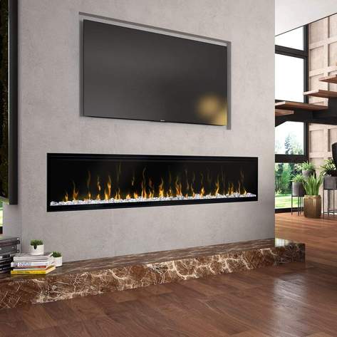 Dimplex Dimplex Ignitexl 60 in. Built-in Linear Electric Fireplace, XLF60 Fireplace XLF60