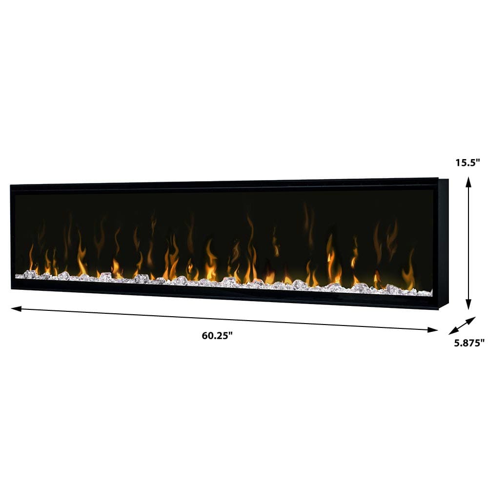 Dimplex Dimplex IgniteXL 60-In Electric Fireplace Built-In Electric Fireplaces 183364