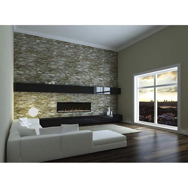 Dimplex Dimplex Ignitexl® 74 in. Built-in Linear Electric Fireplace, XLF74 Fireplace XLF74