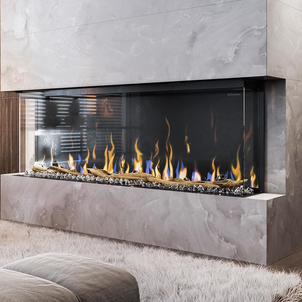 Dimplex Dimplex IgniteXL Bold 50-In Smart Linear Electric Fireplace Built-In Electric Fireplaces 201954